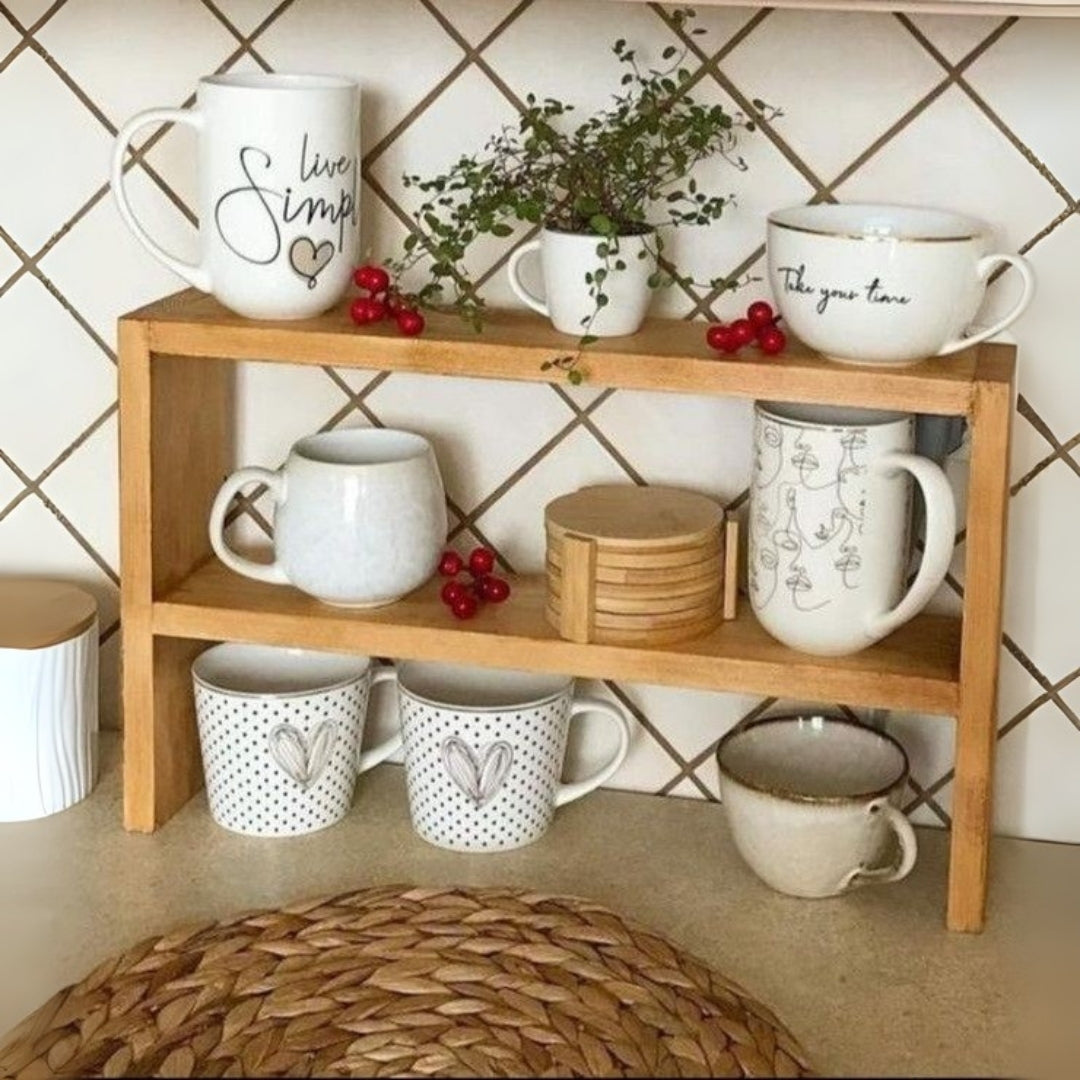 Safir Tezgah Üstü Raf