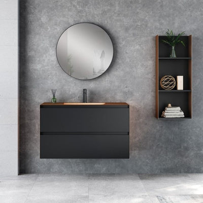 Kütahya Antrasit Banyo Dolabı